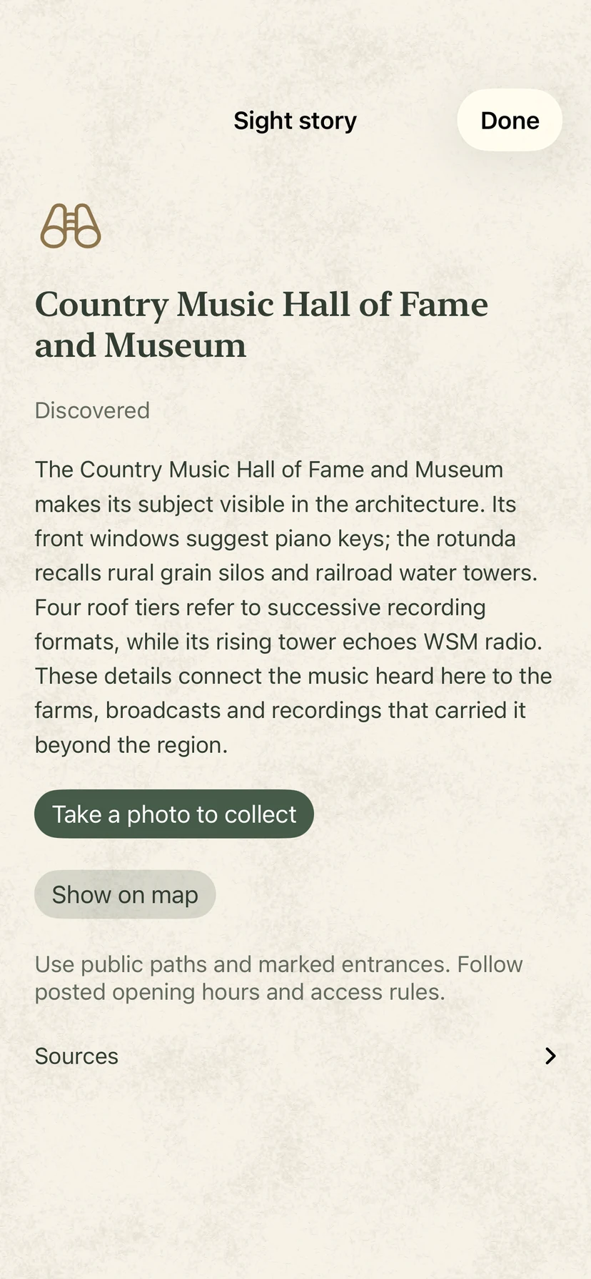 The Country Music Hall of Fame and Museum revealed in Exploras, with a photo collection action